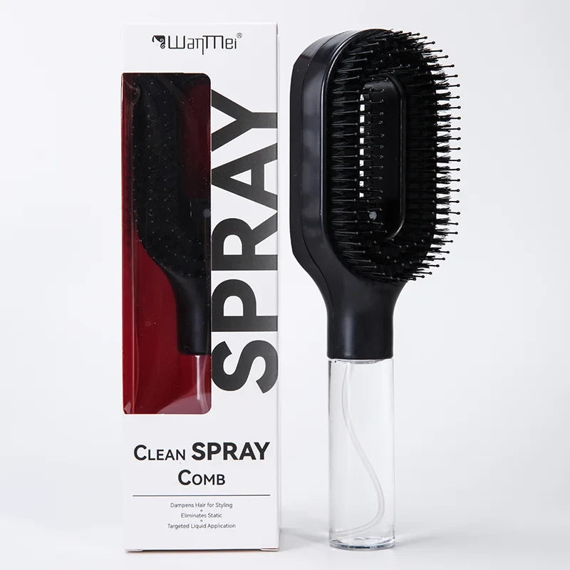 MistBrush™ 2-in-1 Detangling Spray Brush